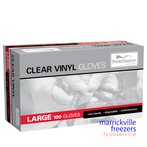 Glove Powdered Vinyl Large 100 PRIME SOURCE
