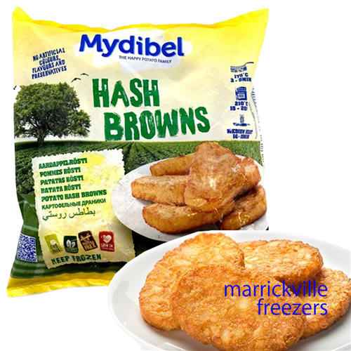 Hash Brown Patties 64gr 2.5kg MYDIBEL 