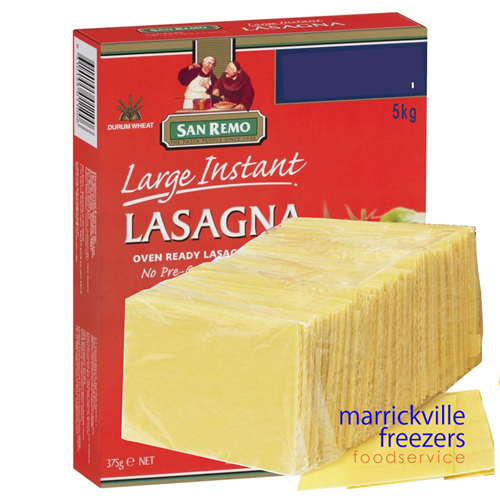 Lasagne Instant Sheets #100 SANREMO 5KG