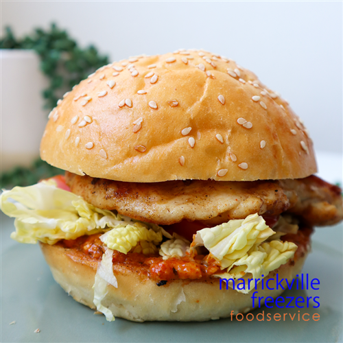 Milk Buns Sesame Seeds Fully Baked 14933 80x80gr Bakers Maison