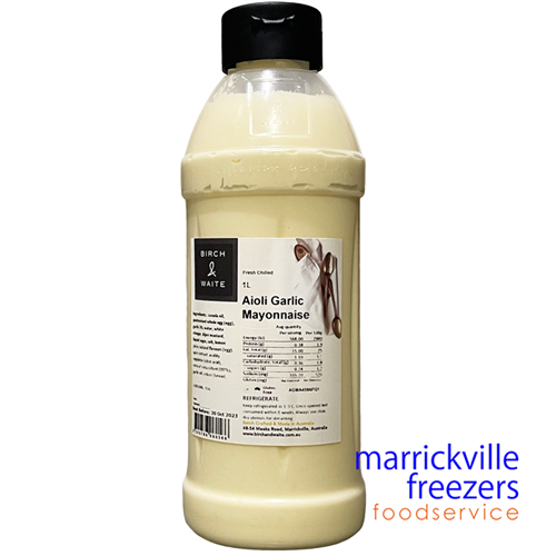 Aioli Mayonnaise Garlic 1lt Birch & Waite