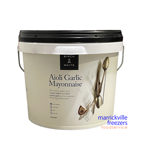 Aioli Mayonnaise Garlic 10KG Birch & Waite