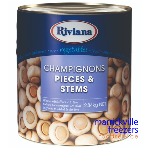 Mushroom Pieces and Stems 2.84kg RIVIANA
