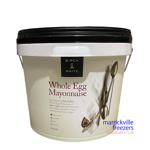 Mayonnaise Whole Egg 10kg Birch & Waite