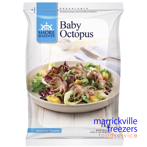 Octopus Baby 16/25 IQF 10X1kg Shore Mariner Viet
