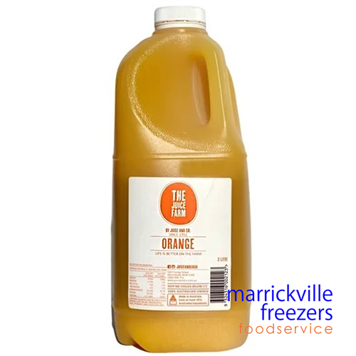 Orange Juice Fresh 2lt The Juice Farm