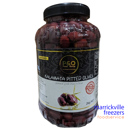 Olives Kalamata Pitted Large 2kg PO