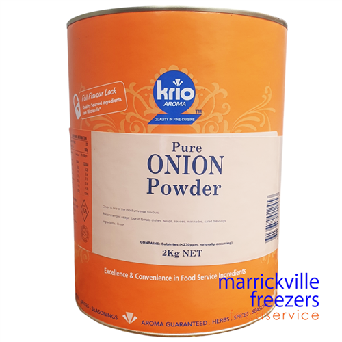 Onion Powder Pure 2kg Krio Krush