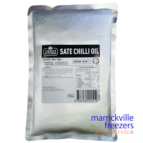 Oil Sate Chilli 1kg Mrs Trans Kitchen