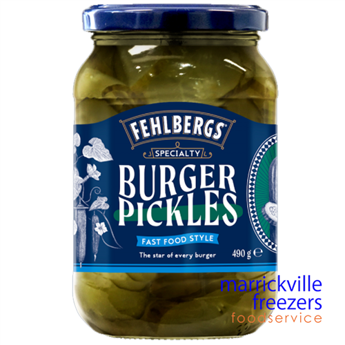 Pickles Burger 6x490gr FEHLBERGS