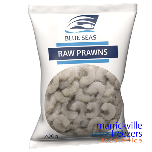 Prawn Meat Raw Vannamei 26/30 700gr  Blue Seas