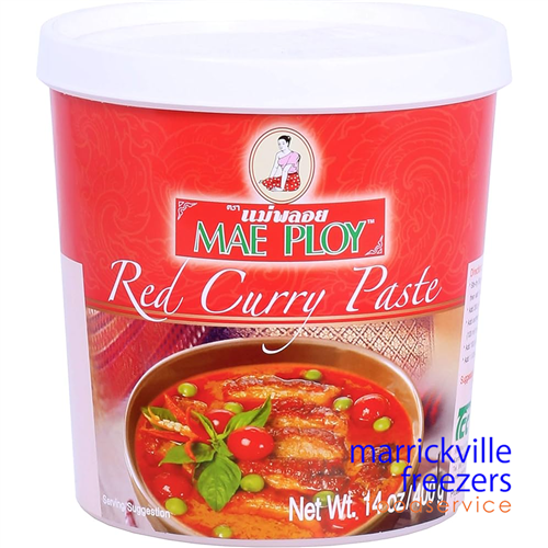 Paste Red Thai Curry 400gr Mae Ploy