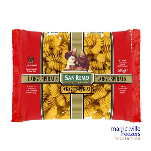 Pasta Spirals Large #53 San Remo 2x5kg