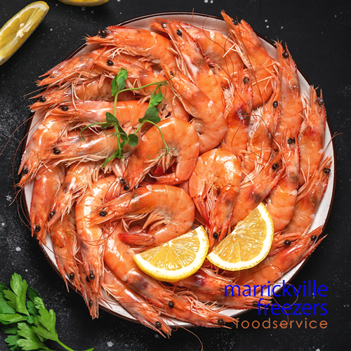 Prawns Whole Cooked Vannamei 10-15 5kg Allseas