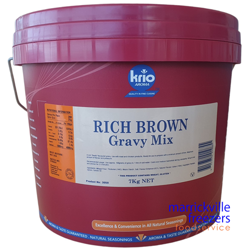 Rich Brown Gravy 7kg Krio