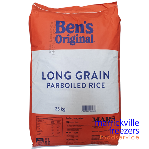 Rice Long Grain 25kg Uncle Bens