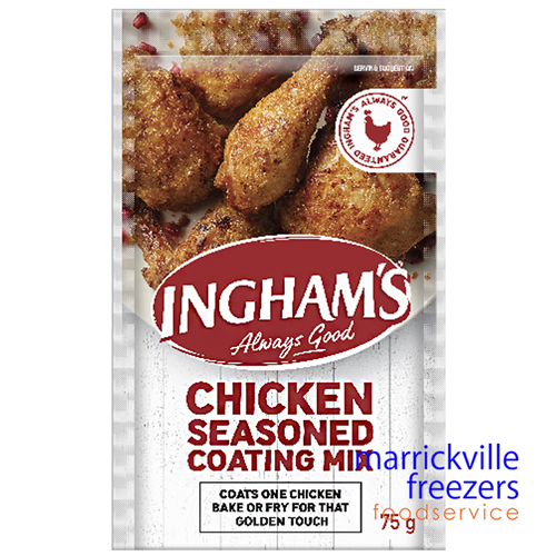 Seasoned Coating Mix  24x75gm INGHAMS