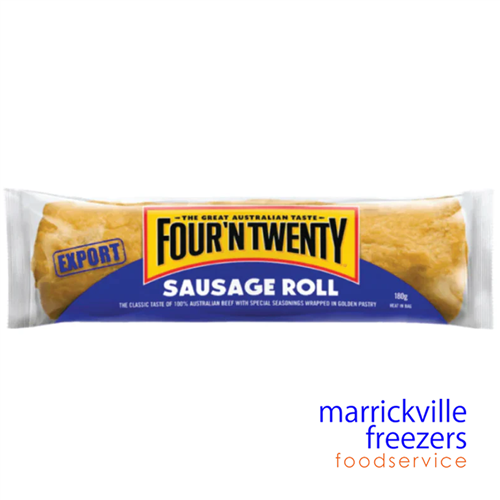 Sausage Roll Halal King Four'N Twenty 24x180g