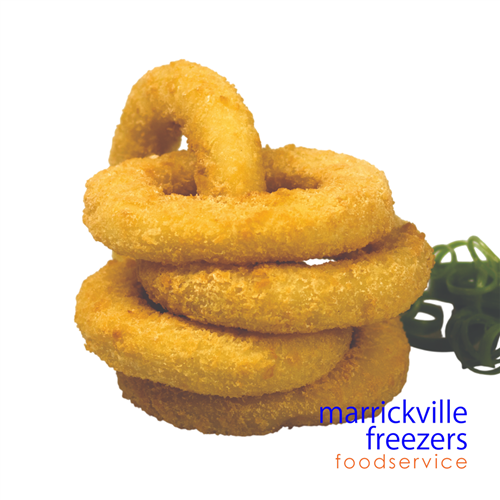 Squid Rings Large Crumbed Formed 1kg A&T