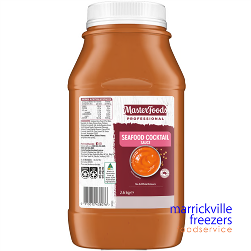 Sauce Seafood Cocktail 2.6kg Masterfoods