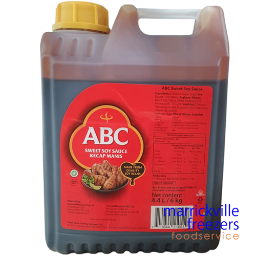 Sauce Soy Sweet 4.3lt ABC