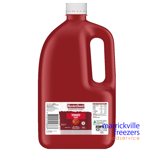 Sauce Tomato Gluten Free 4lt MASTERFOODS