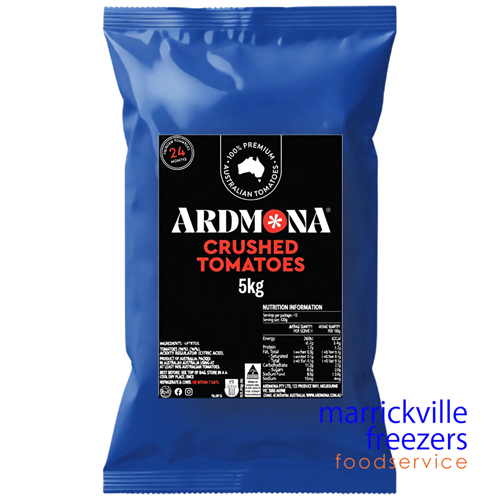 Tomatoes Crushed Australian 2x5kg BIB Ardmona
