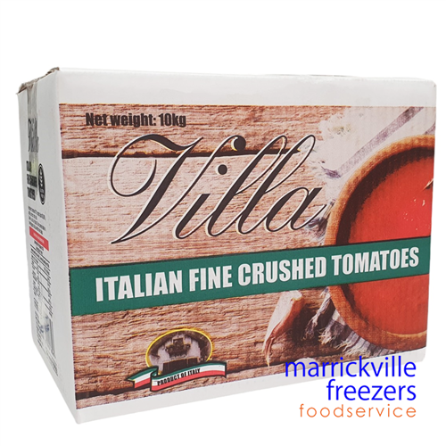 Tomatoes Crushed Italian 10kg BIB VILLA