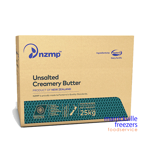 Butter Unsalted NZ 25kg WESTGOLD