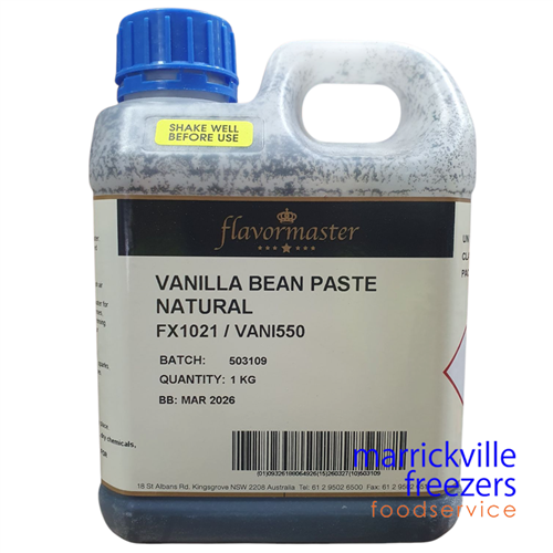 Vanilla Bean Paste 1kg