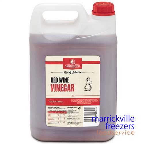 Red Wine Vinegar 5lt Sandhurst