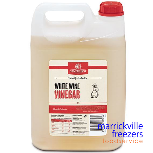 White Wine Vinegar 5lt Sandhurst