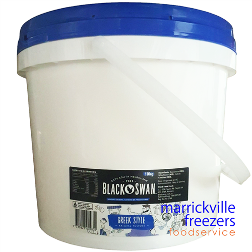 Yoghurt Greek Style Thick Black Swan 10kg